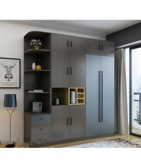 Tủ quần áo 073 - Gỗ MDF- Dài từ 1.8m đến 2.4m (Cao 2.4m)